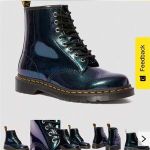 Blue/green Dr. Martens